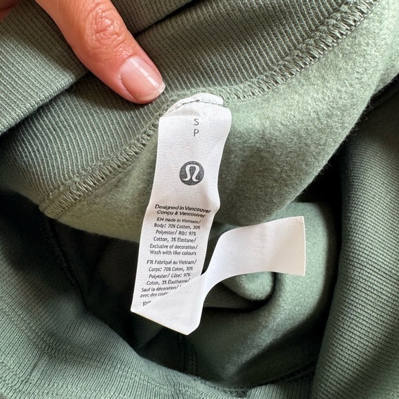 NWT Lululemon Scuba High Rise Mini Skirt Size S Green - Picture 6 of 6